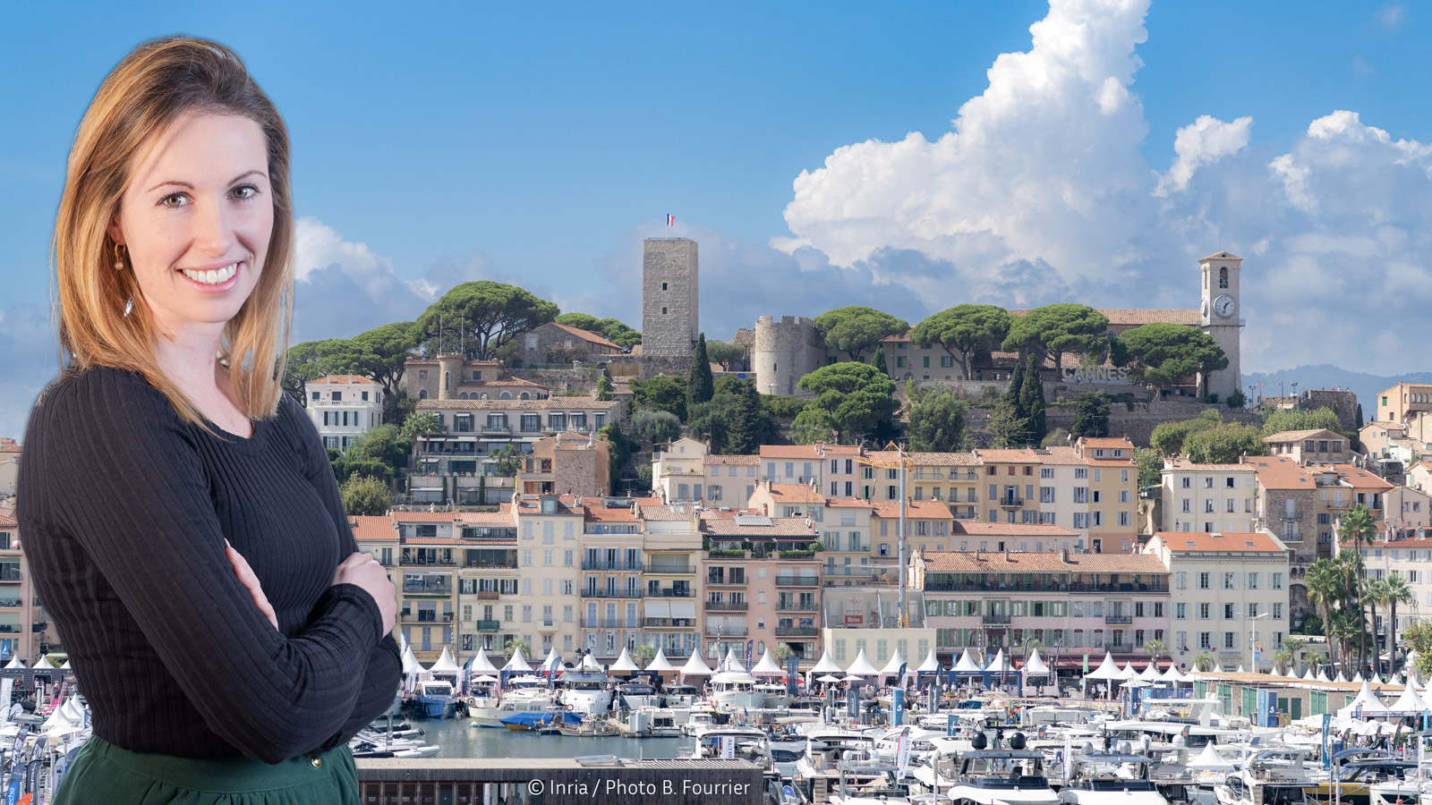 Lucie Cadorel à Cannes